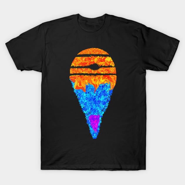 Jupiter Ice Cream T-Shirt by GMAT